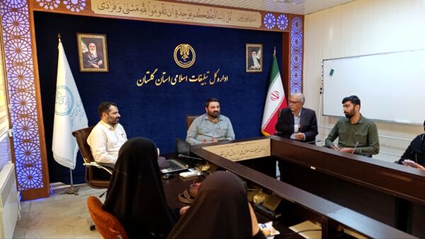 نشست خبری منصور امینی مسئول سازمان سراج کشور با جمعی از خبرنگاران