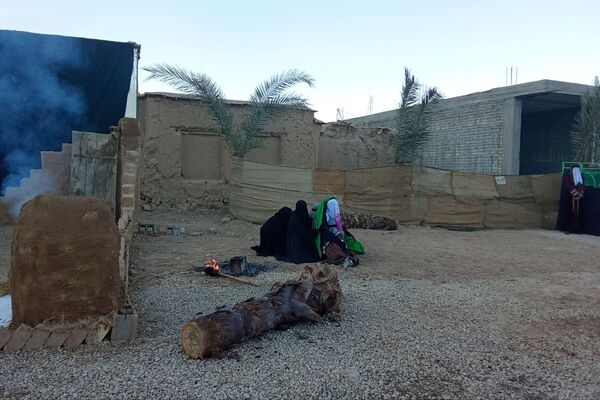 اجرای تعزیه شهادت حضرت زهرا (س) در روستای ظفرآباد شیراز