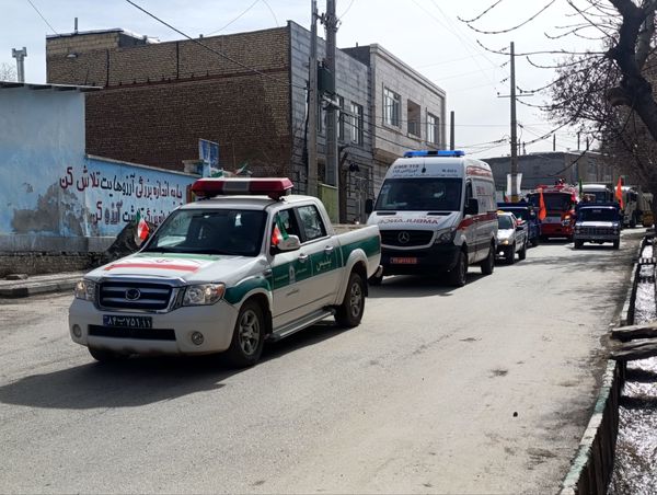 خروش پرشکوه مردم نسر در دفاع از آرمان‌های انقلاب اسلامی در راهپیمایی ۲۲ بهمن