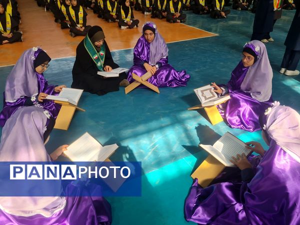 اجرای مانور همایش یاوران انقلاب در منطقه پردیس 