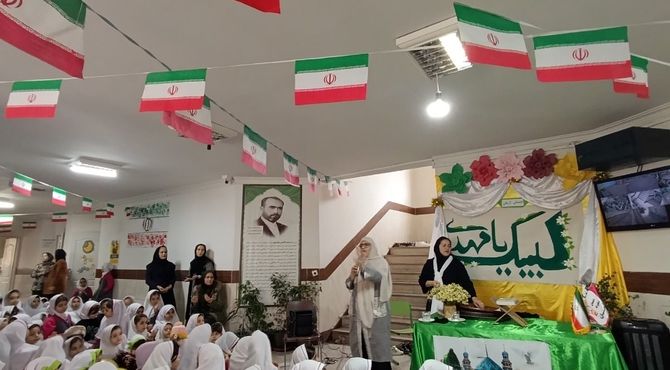 جشن تولد حضرت مهدی (عج) در دبستان آرمان