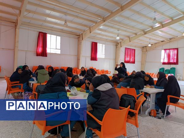 اردوی تمشک در شهرستان سربیشه 