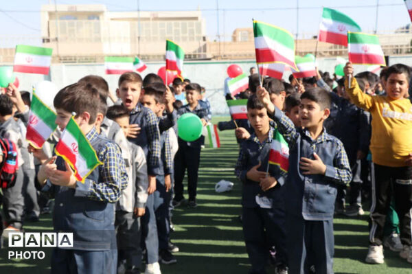 مراسم بازگشایی مدارس شهرستان ابرکوه