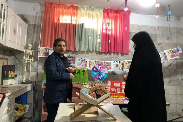 اجرای طرح «بازی–یادگیری» با حضور معاون آموزشی آموزش و پرورش شهرستان قدس در دبستان هدی