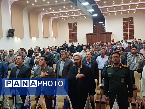 مراسم تکریم و معارفه رئیس آموزش و پرورش شهرستان برخوار