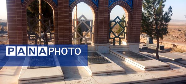 غبارروبی مزار شهدای روستای سربالا 