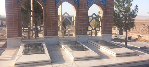 غبارروبی مزار شهدای روستای سربالا 
