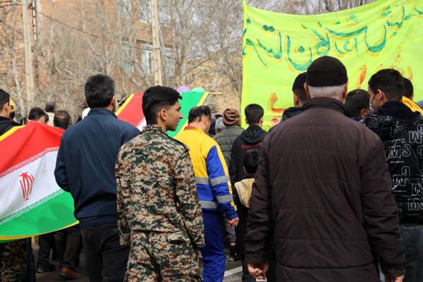 خیابان‌های شهر قاضی میزبان جشن ملی ۲۲ بهمن