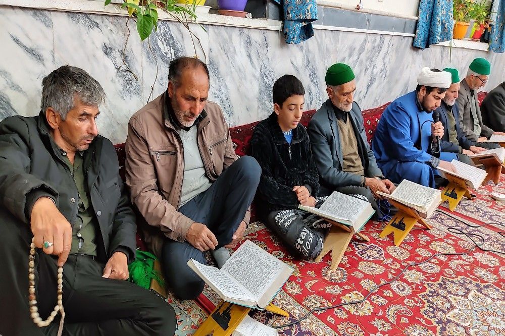 قرائت قرآن در شب بیست سوم ماه مبارک رمضان مسجد جامع شهر بار 