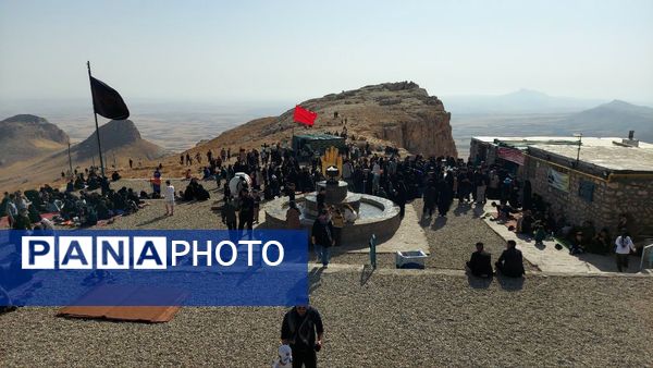 جاماندگان اربعین حسینی در بیجار مسیر عشق را پیمودند