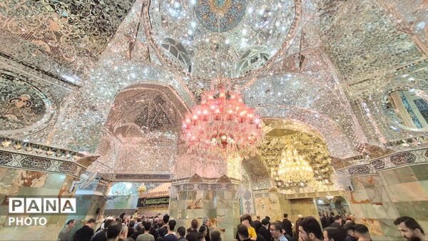 حرم خواهر امام مهربانی غرق در اندوه برادرشد