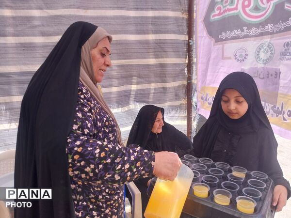 حضور پرشور جاماندگان در پیاده‌روی اربعین حسینی در شهر فارسان 
