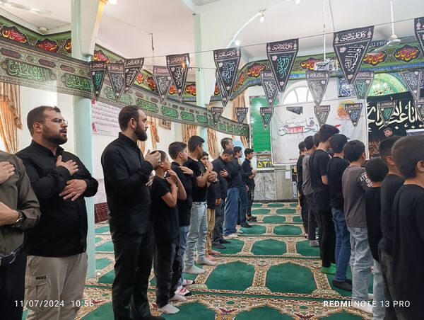 سوگواره احلی من العسل نوجوانان عاشورایی شهر آشخانه 