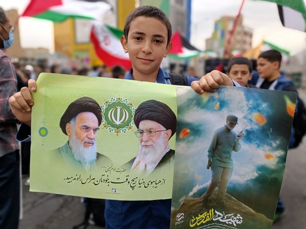 راهیپمایی 13 آبان در شهر قدس