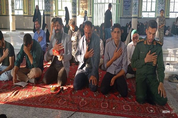 مراسم بزرگداشت و گرامیداشت یاد و خاطره دو تن از شهدای شهر بار نیشابور