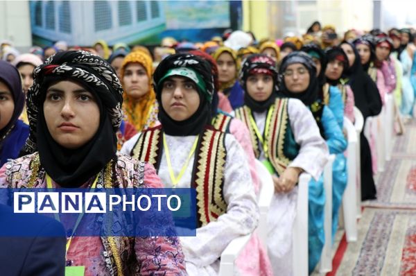 بیست و سومین اردوی کشوری دانش‌آموزان عشایر در مشهد مقدس
