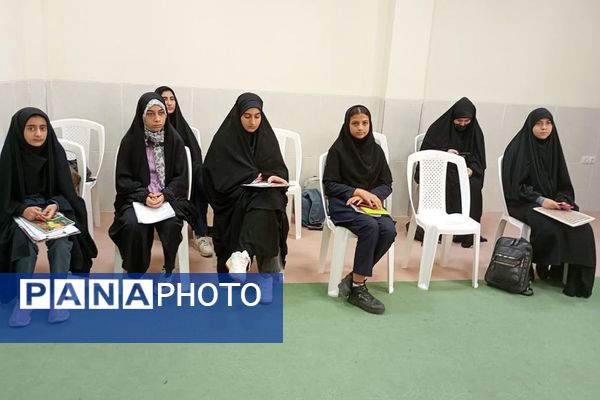 مسابقات قرآن، عترت و نماز مرحله استانی دختران در روستای نظر آقا منطقه سعدآباد 