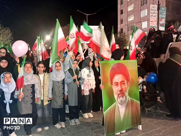 شکوه ولادت در بلوار فضل نیشابور
