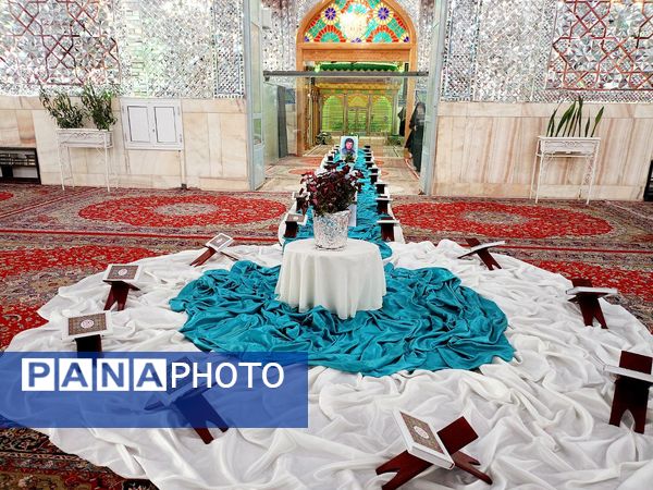 غبارروبی مزار امامزاده سید حمزه کاشمر 