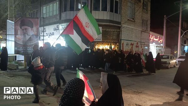 جلوه هایی از حضور باشکوه مردم آشخانه در راهپیمایی