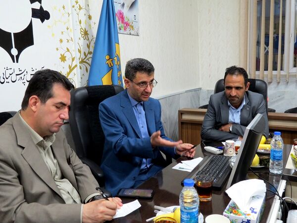 نشست معاون پیشگیری و تشخیص توانبخشی سازمان آموزش پرورش استثنایی کشور با مدیران مرکز  استان