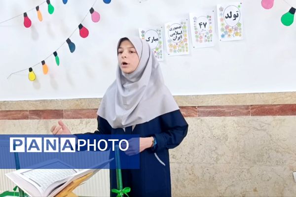 جشن نیمه شعبان در مدرسه شهید اسماعیلی عقدا پردیس 