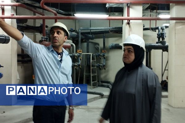 بازدید از پروژه‌های ورزشی ناحیه ۲ بهارستان