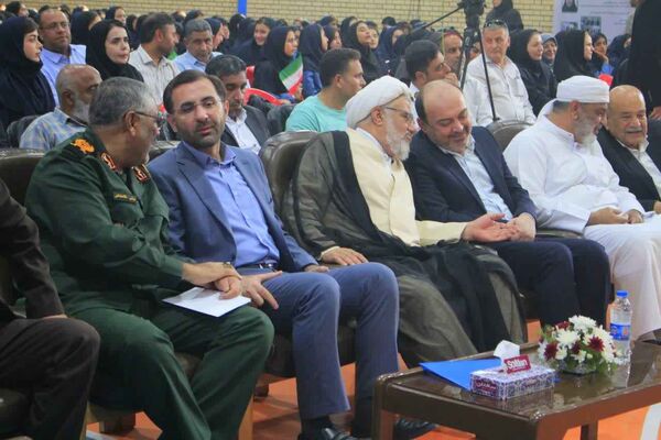 آیین زنگ مهر و بازگشایی مدارس در بندرعباس