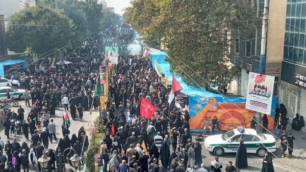 برپایی موکب عشاق الحسین سازمان دانش‌آموزی شهر تهران