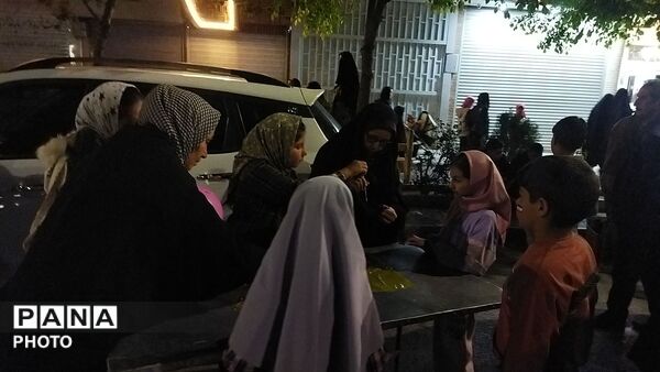 موکب فرهنگی و واکس صلواتی روستای باغشن گچ پنجاه شب میزبان وطن دوستان نیشابوری 