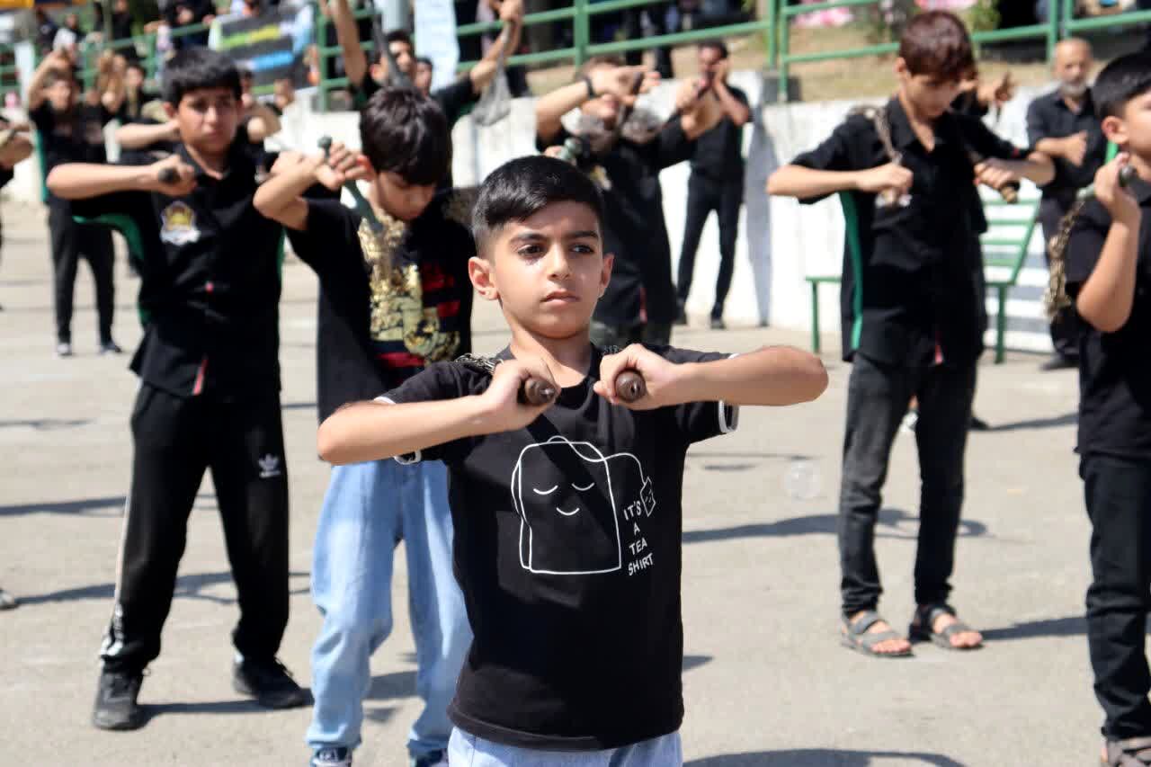 عزاداری روز ۲۸ صفر در آستان تکیه پهنه‌کلا ساری