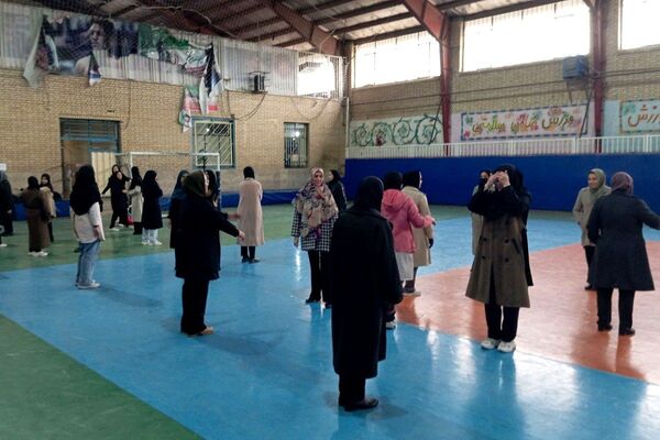 کارگاه ضمن خدمت تربیت بدنی در بهارستان دو