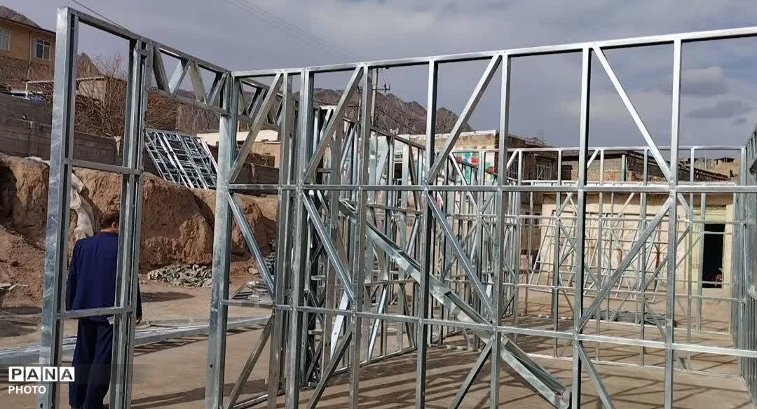آغاز عملیات ساخت آموزشگاه سه‌ کلاسه «۱۲ بهمن» در روستای بابا فرجی در شهرستان کلات  