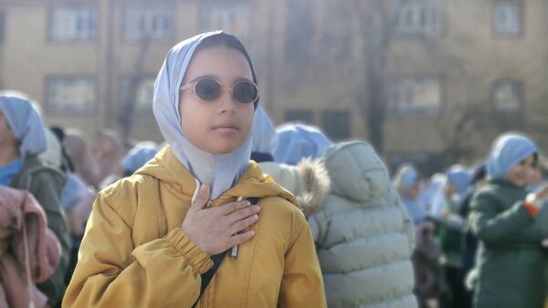 مراسم بزرگداشت شهادت حضرت زینب (س) در مدرسه حافظ