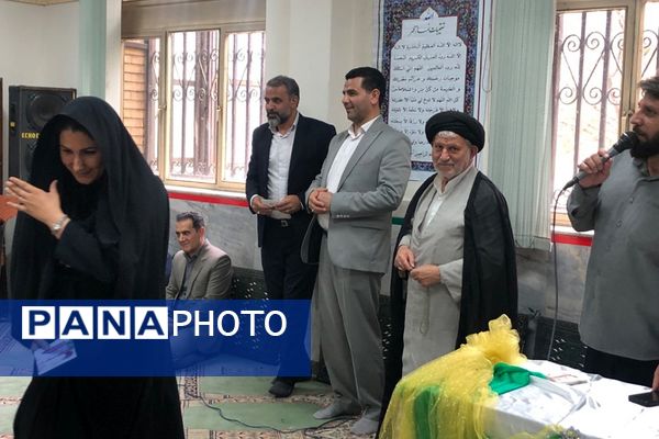 تجلیل از سادات فرهنگی به‌مناسبت عید غدیر خم در ناحیه 2 شهرری 