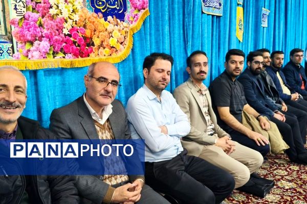 آیینی از معنویت، ایثار و دانش در دبیرستان شاهد شهید احمد کاظمی