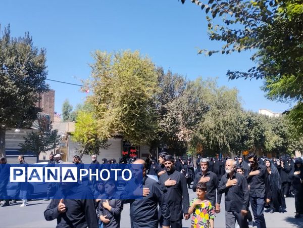 قافله عزای پیامبراکرم (ص) در کاشان