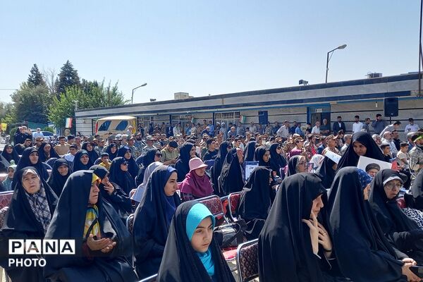 به اهتزار درآمدن پرچم خونخواهی قائد شهید امت در چهاردانگه
