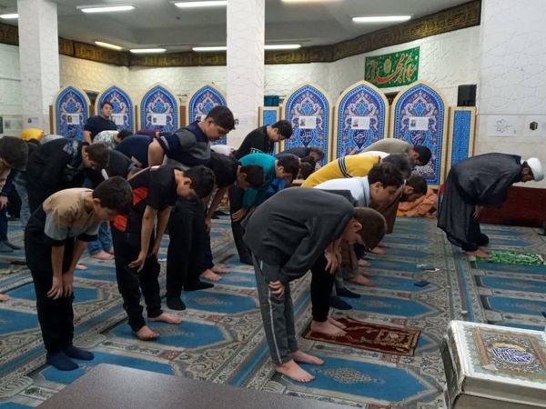 حال‌وهوای معنوی اعتکاف در مسجد حضرت فاطمه(س)