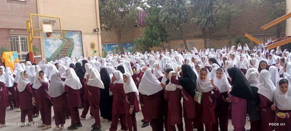 جشن آغاز سال تحصیلی جدیددر دبستان شطیطه۲