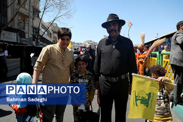 مراسم راهپیمایی روز جهانی قدس در تهران
