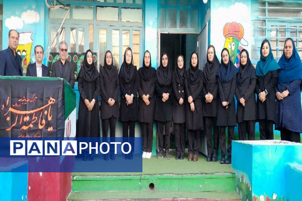 مراسم شهادت حضرت زهرا (س) در مدارس بوشهر