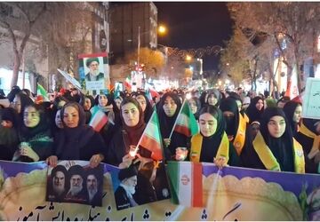 اجتماع پرشور دانش آموزان و فرهنگیان اردبیل