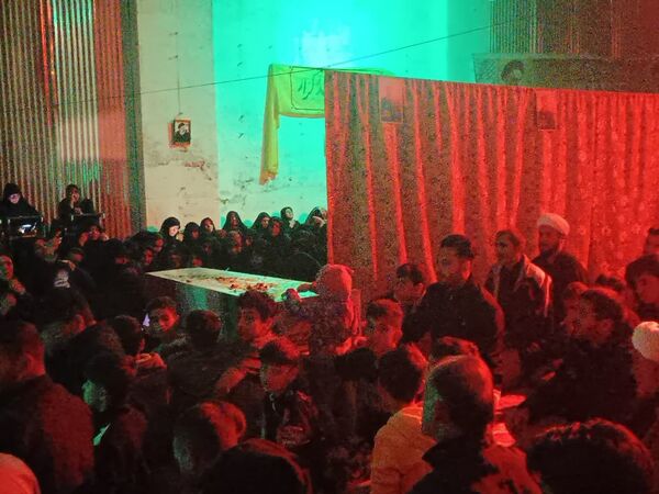 مراسم عزاداری دهه فاطمیه در مسجد مهرولایت با میهمانی شهید گمنام