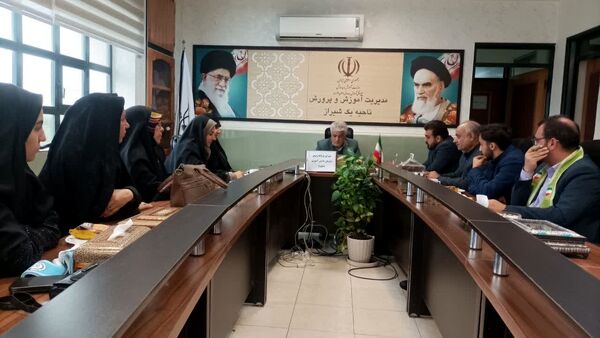 جلسه شورای برنامه‌ریزی سازمان دانش‌آموزی ناحیه یک شیراز