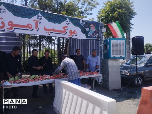 وداع با اقای شهید ایران