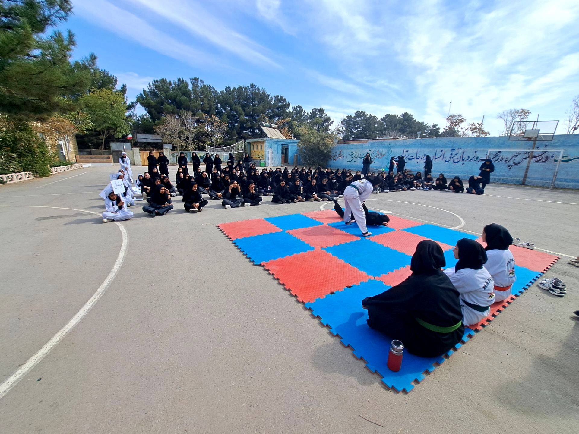 المپیاد ورزشی درون مدرسه ای در آموزشگاه تکتم باخرز