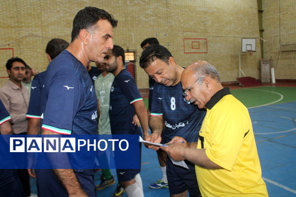 سعدآباد قهرمان مسابقات فوتسال فرهنگیان استان بوشهر 