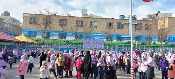 برپایی موکب حضرت رقیه(س) در دبستان شاهد تحقیقی ناحیه۶