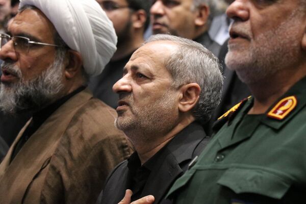 مراسم چهلم سردار شهید، محمد کاظمی در مشهد